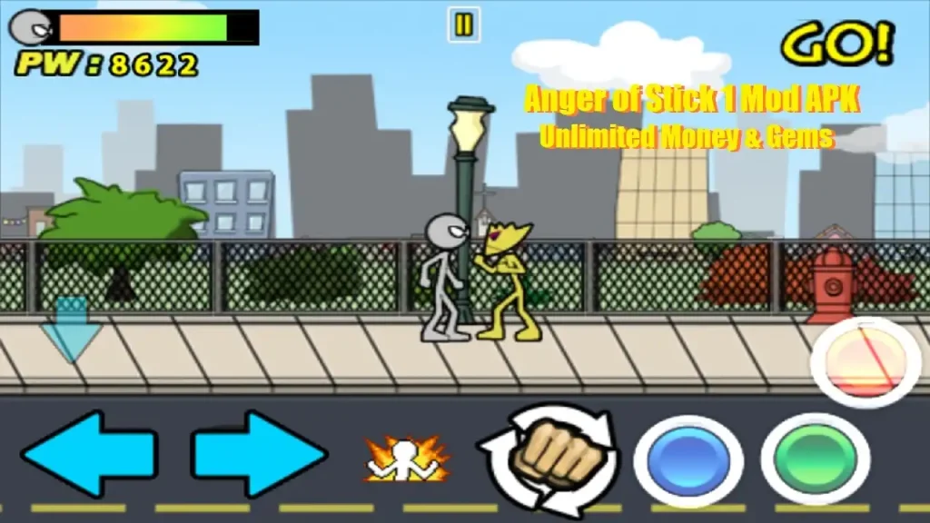 Anger of Stick 1 Mod APK Unlimited Money