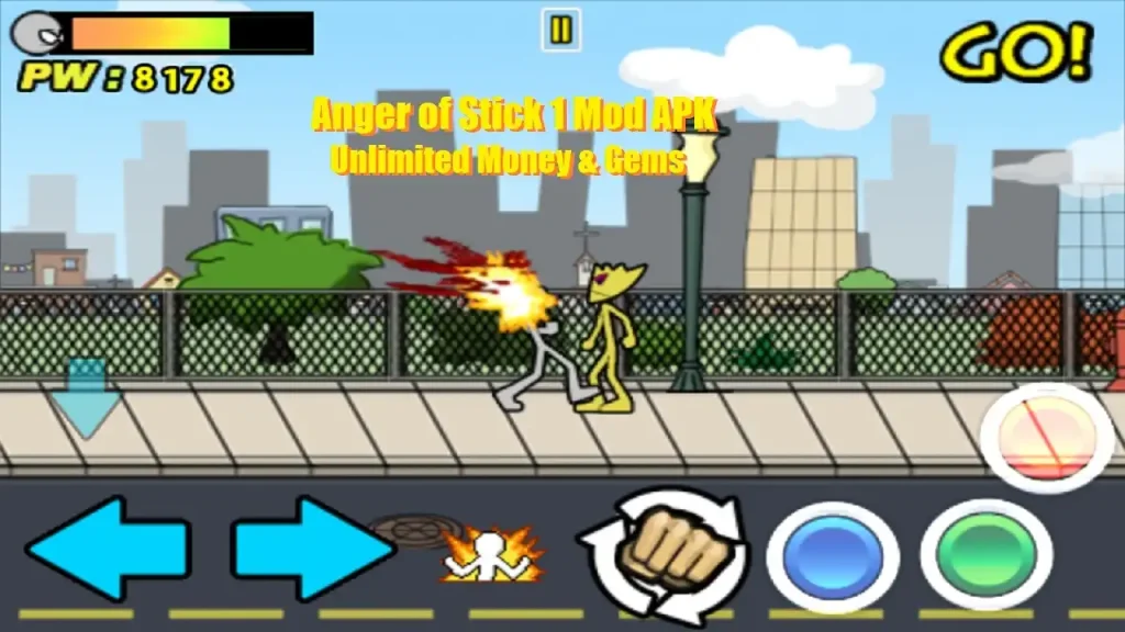 Anger of Stick 1 Mod APK Unlimited Money