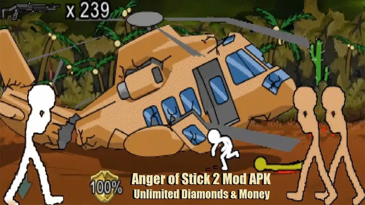 Anger of Stick 2 Mod APK Unlimited Money