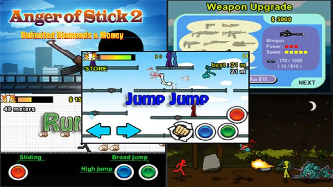 Anger of Stick 2 Mod APK Unlimited Money