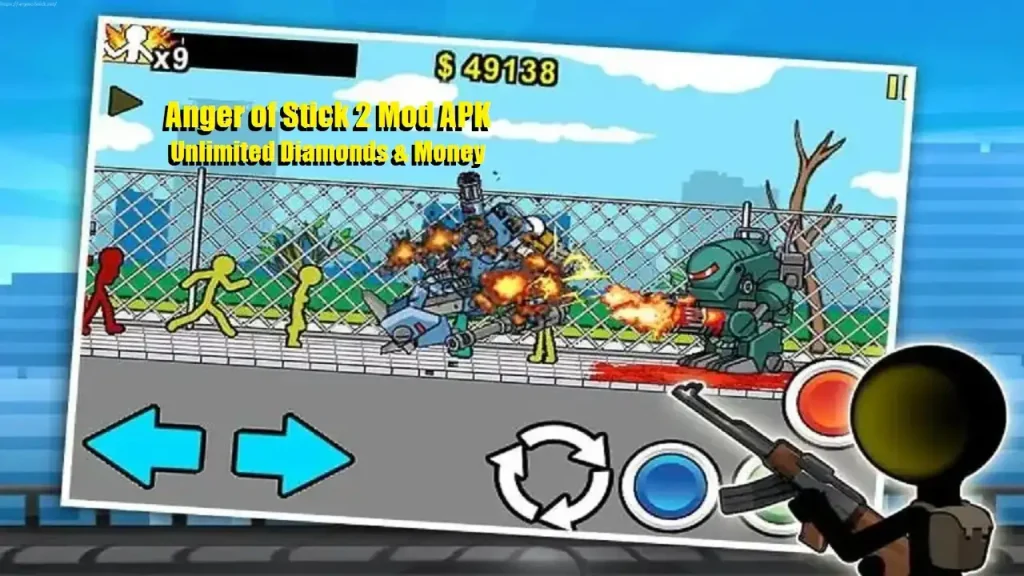 Anger of Stick 2 Mod APK Unlimited Money