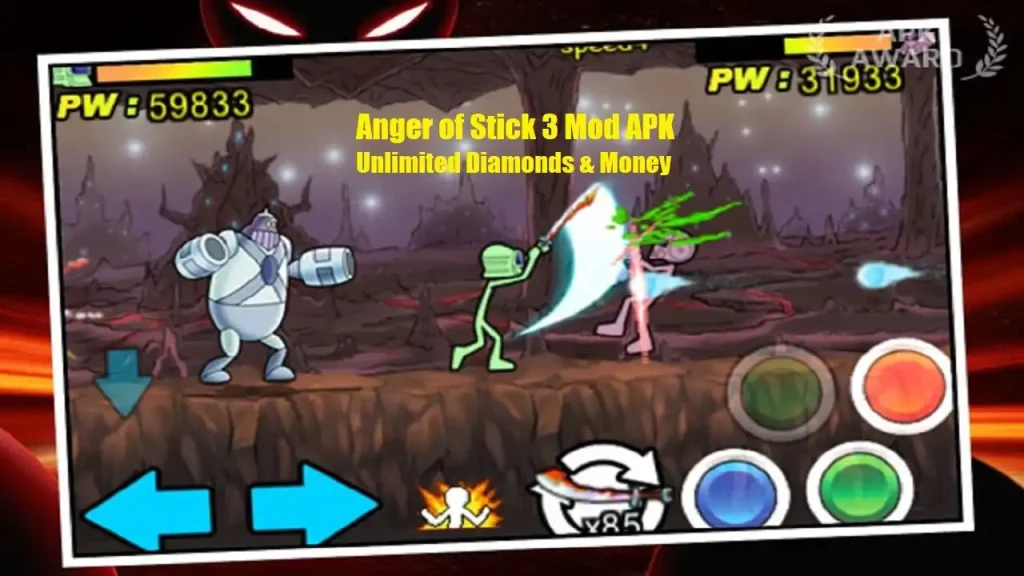 Anger of Stick 3 Mod APK Unlimited Money
