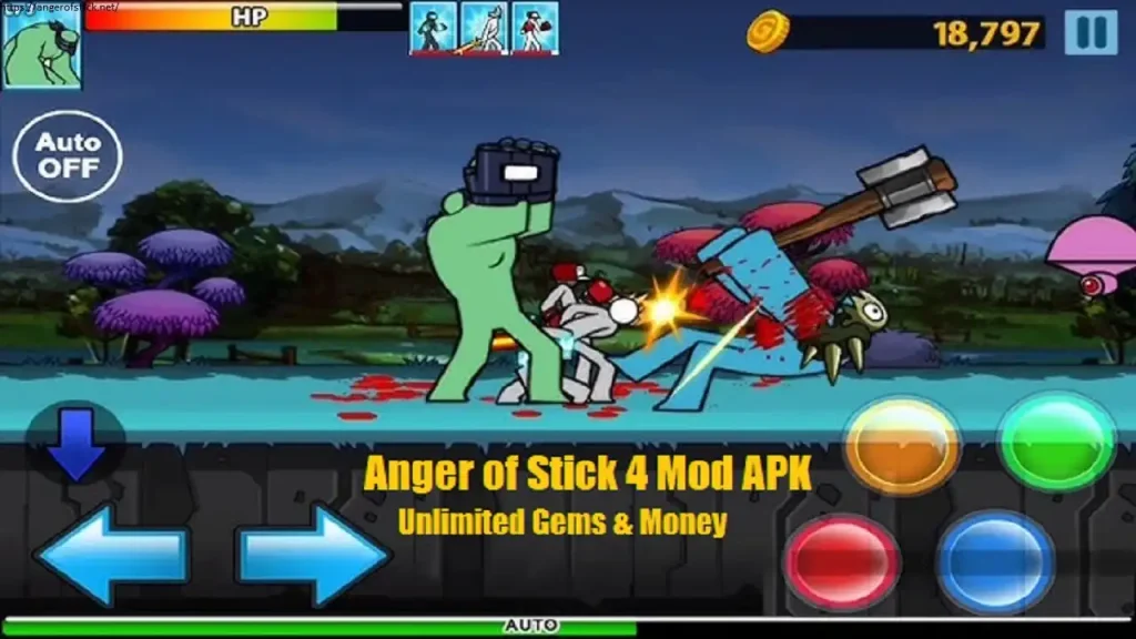 Anger of Stick 4 Mod APK Unlimited Money