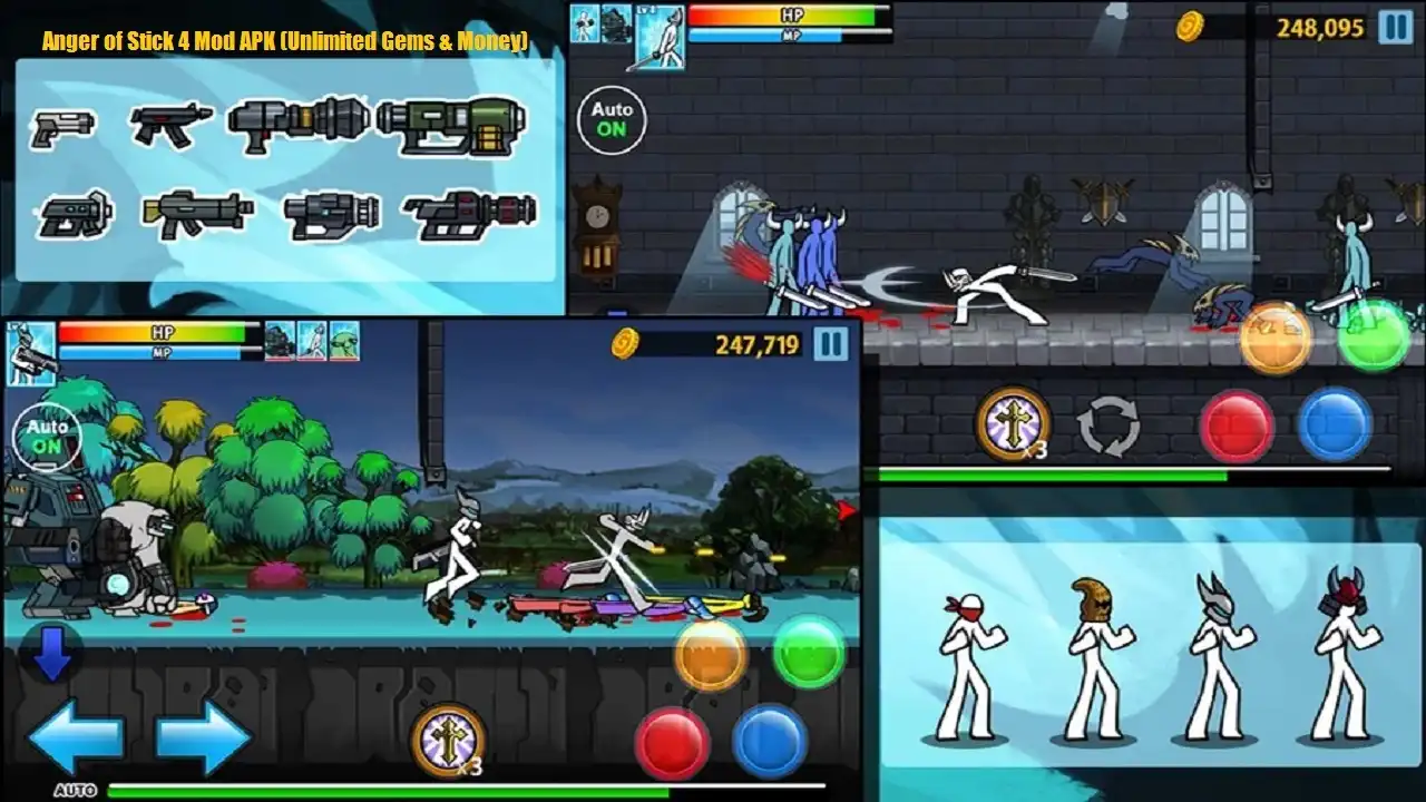 Anger of Stick 4 Mod APK Unlimited Money