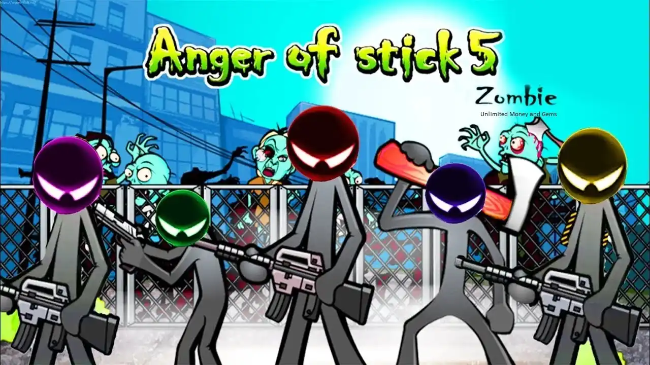 Anger of Stick 5 Zombie MOD APK Unlimited Money