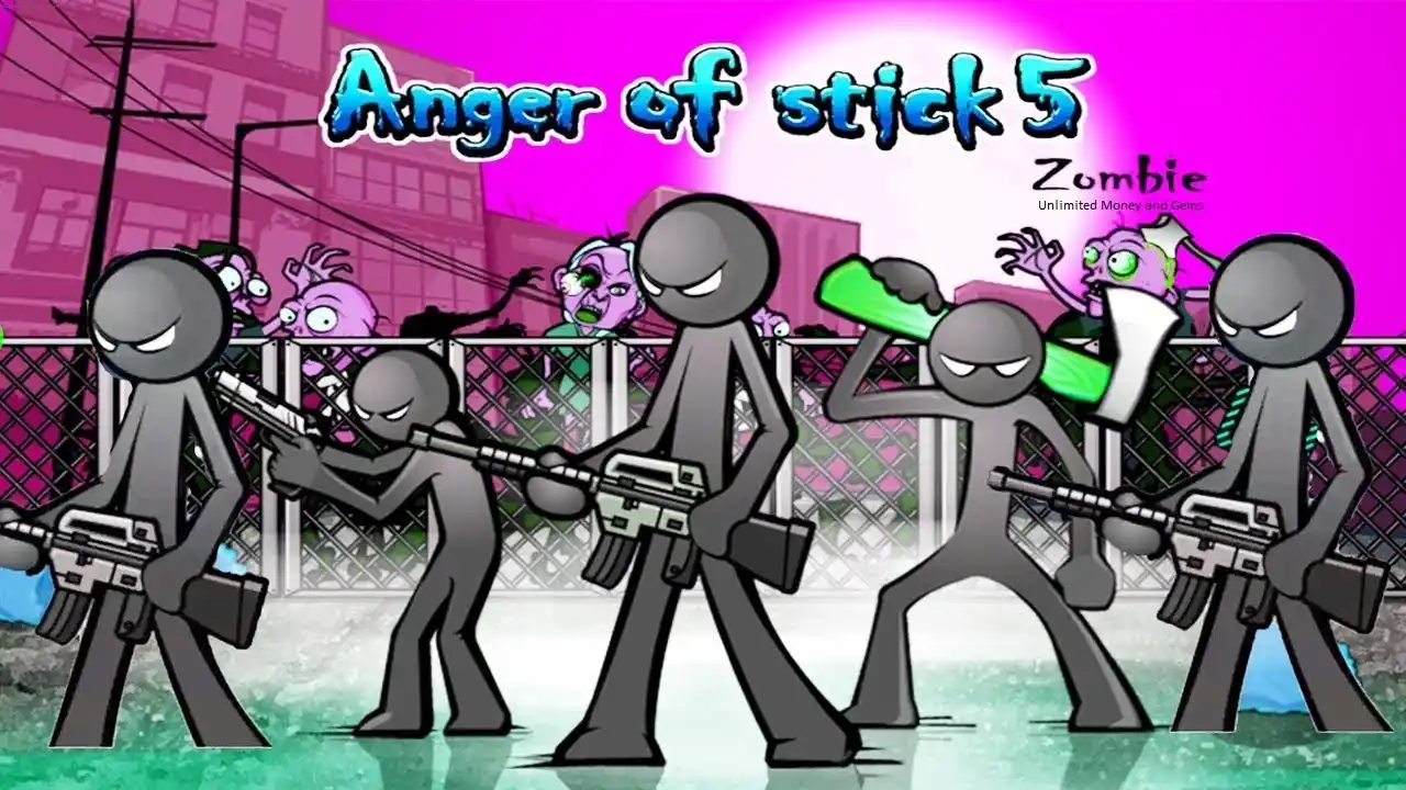 Anger of Stick 5 Zombie MOD APK Unlimited Money