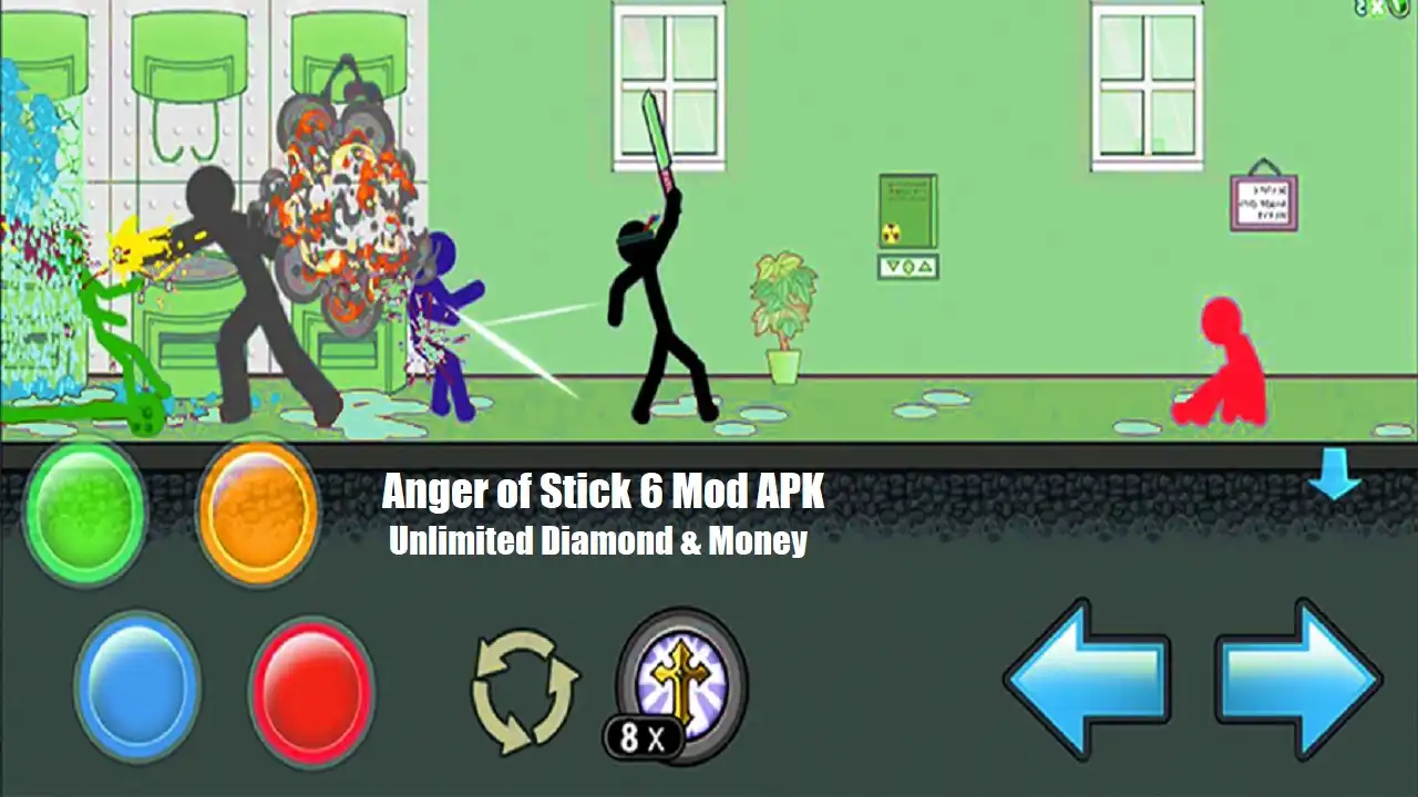 Anger of Stick 6 Mod APK Unlimited Money