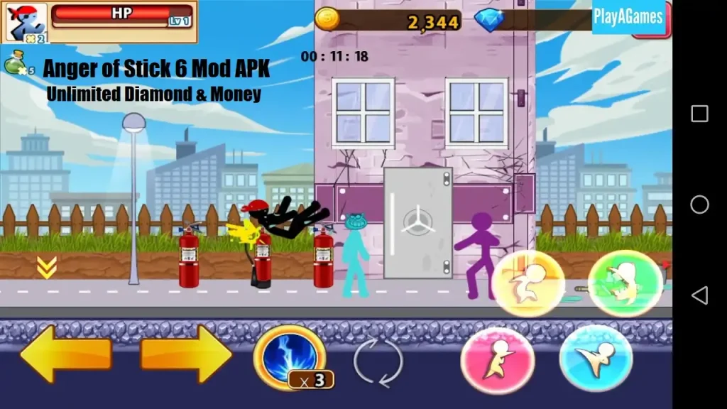 Anger of Stick 6 Mod APK Unlimited Money