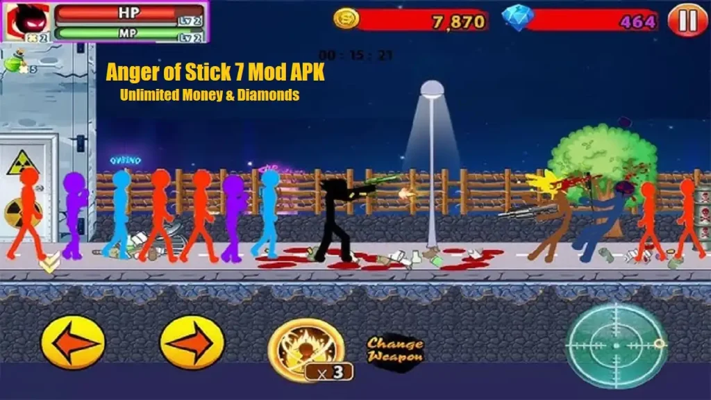 Anger of Stick 7 Mod APK Unlimited Money