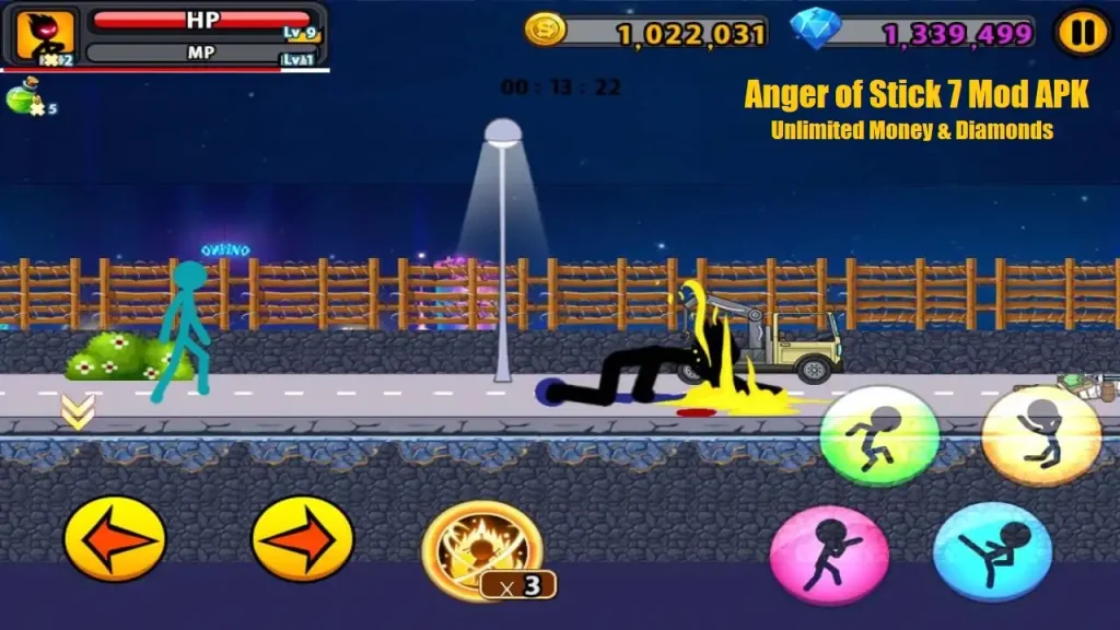 Anger of Stick 7 Mod APK Unlimited Money