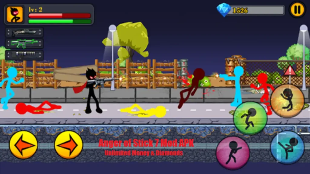 Anger of Stick 7 Mod APK Unlimited Money