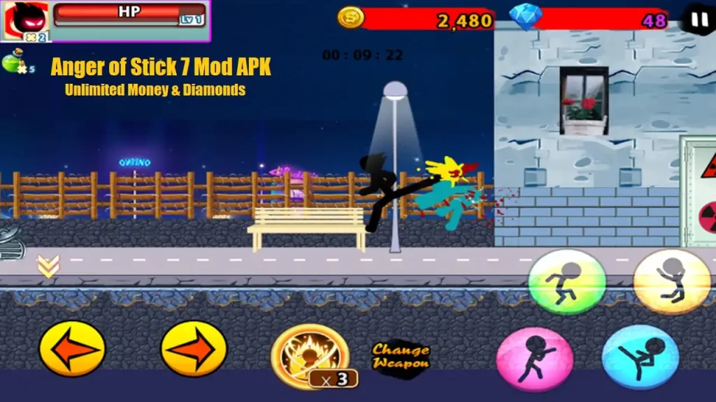 Anger of Stick 7 Mod APK Unlimited Money