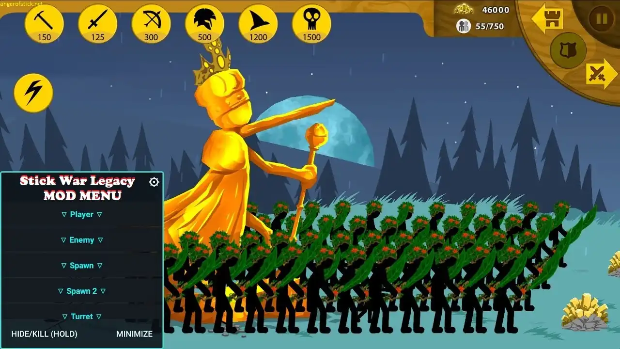 Stick War Legacy Mod APK Unlimited Gems