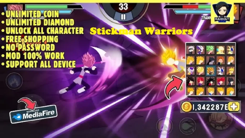 Stickman Warriors MOD APK Unlimited Money