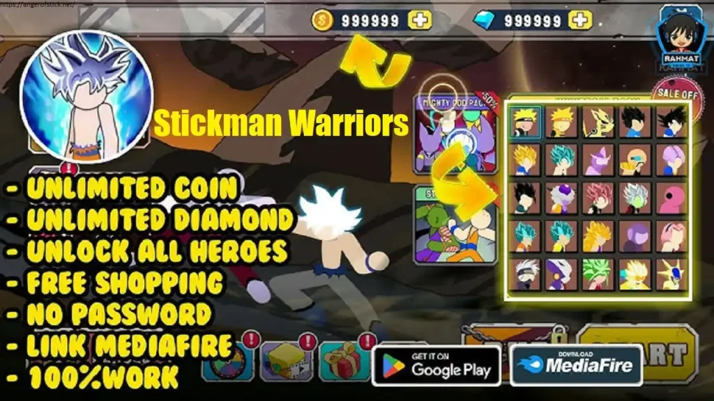 Stickman Warriors MOD APK Unlimited Money