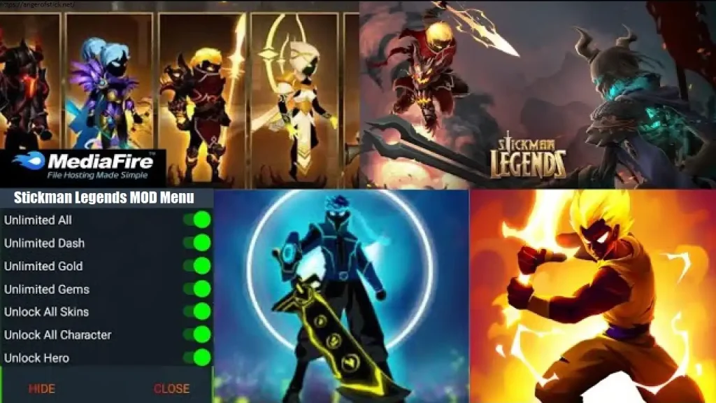 Stickman Legends MOD APK Free Shopping